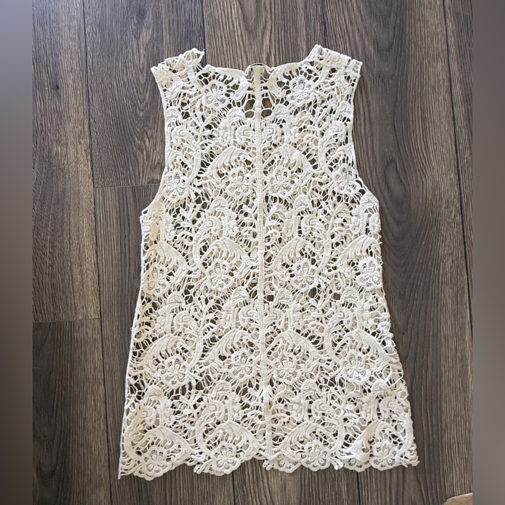 Wilfred Cream Lace Detail Top - Picture 7 of 7